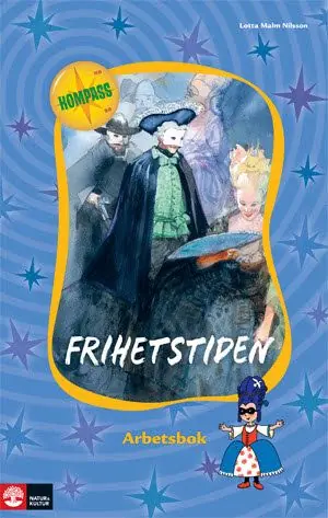 Snabb frakt Kompass Historia Frihetstiden - Gustav III Arbetsbok