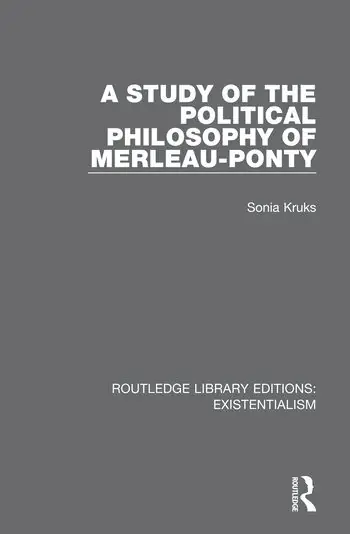 Köp nu A Study of the Political Philosophy of Merleau-Ponty