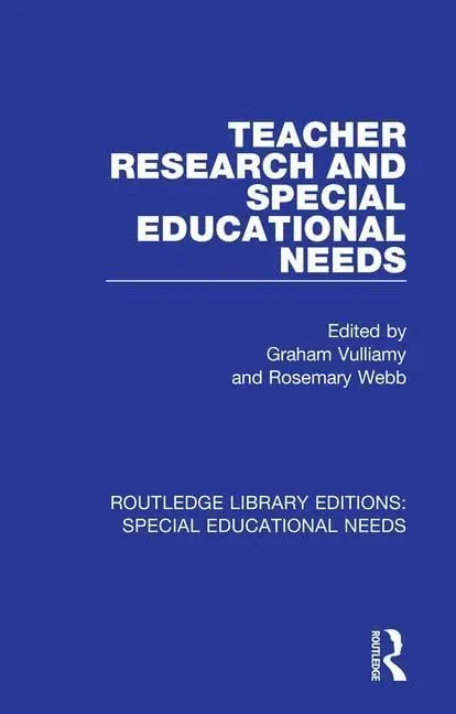 Köp nu Teacher Research and Special Education Needs